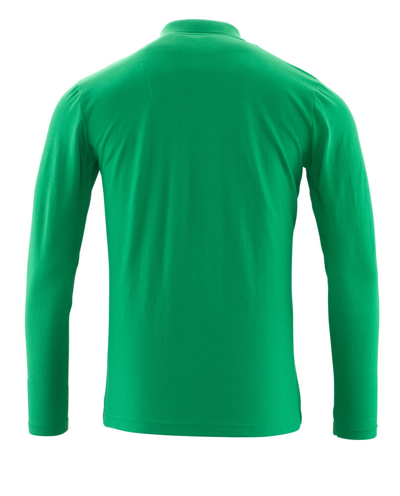 Mascot CROSSOVER  Polo Shirt, long-sleeved 20483 grass green