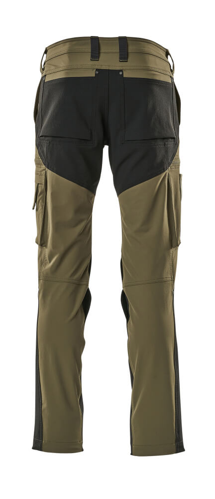 Mascot ADVANCED Pantalon fonctionnel 21679 vert mousse/noir