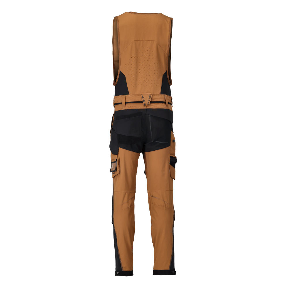 Mascot CUSTOMIZED  Combi suit with kneepad pockets 22069 nut brown/black