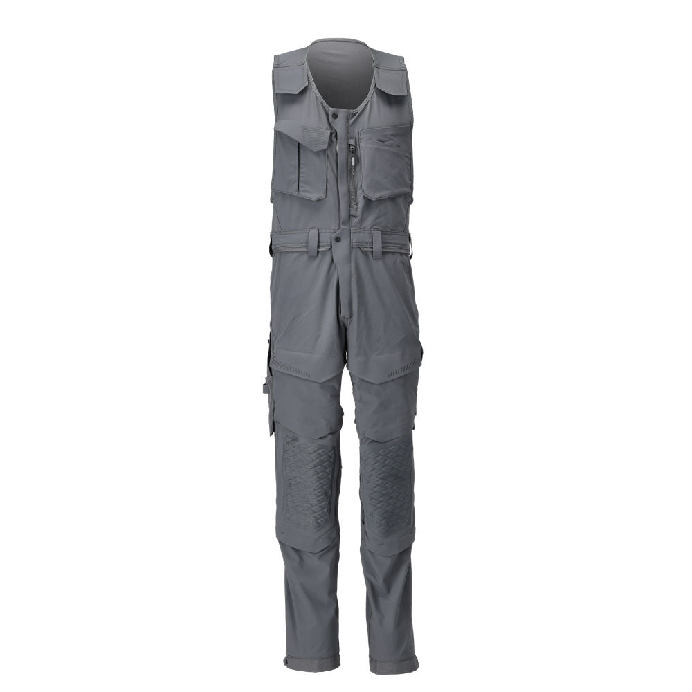 Mascot CUSTOMIZED  Combi suit with kneepad pockets 22069 stone grey