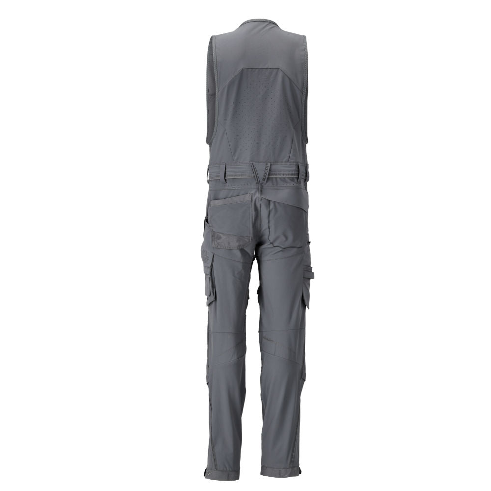 Mascot CUSTOMIZED  Combi suit with kneepad pockets 22069 stone grey