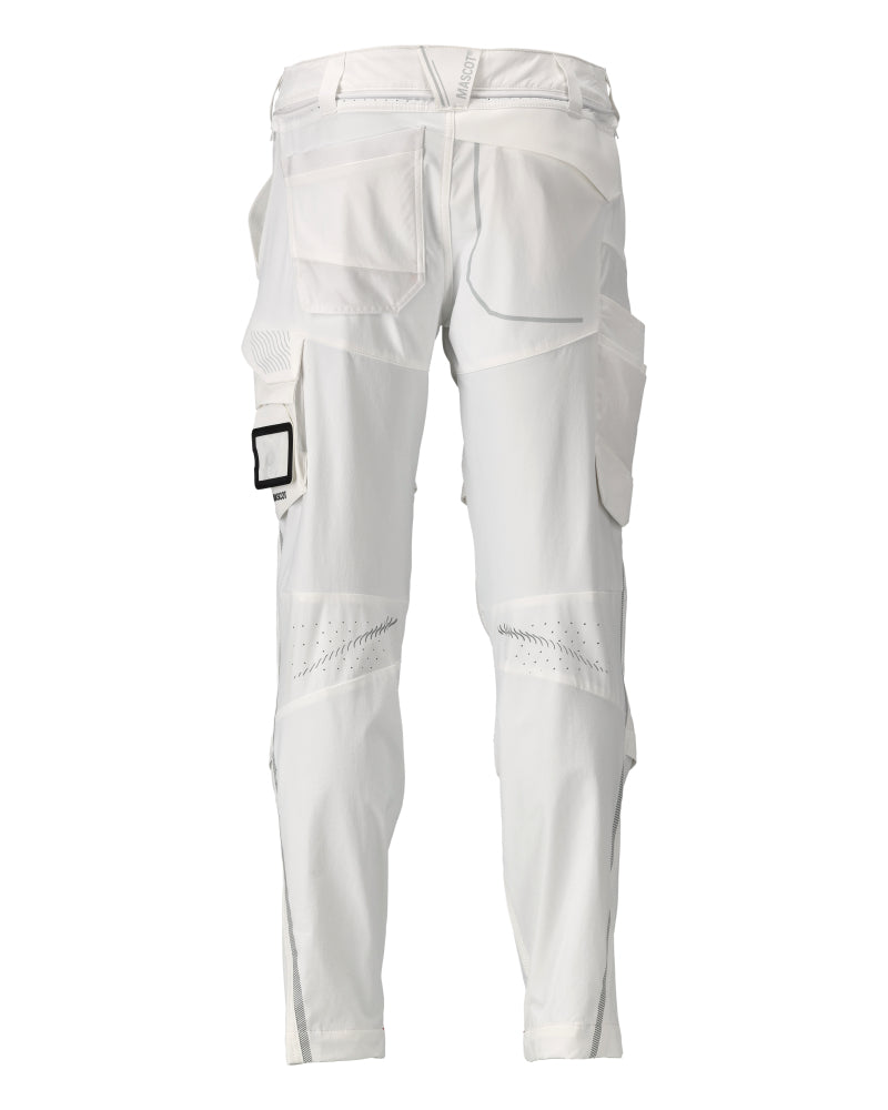 Mascot CUSTOMIZED  Trousers with kneepad pockets 22079 white