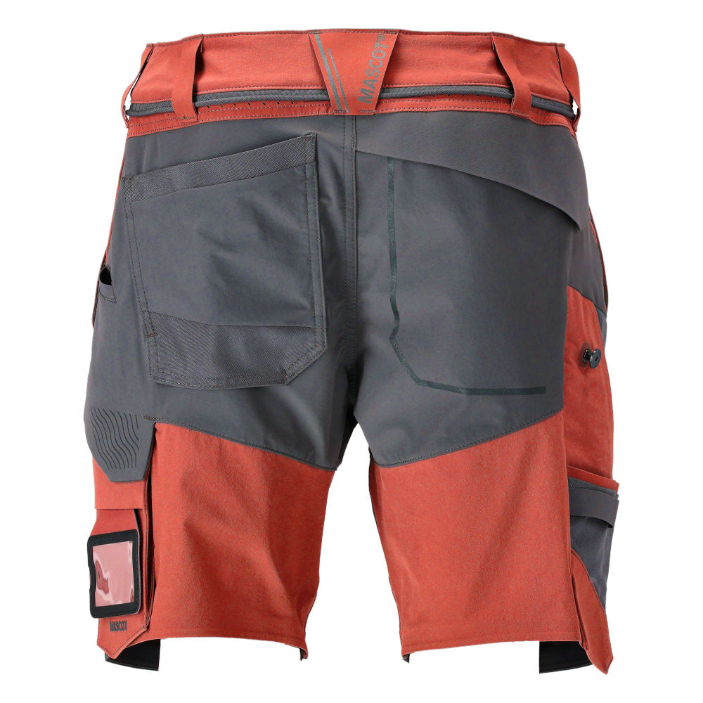 Mascot CUSTOMIZED  Shorts 22149 autumn red/stone grey