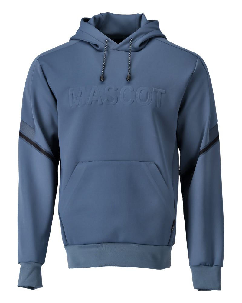 Mascot CUSTOMIZED  Fleece hoodie 22186 stone blue