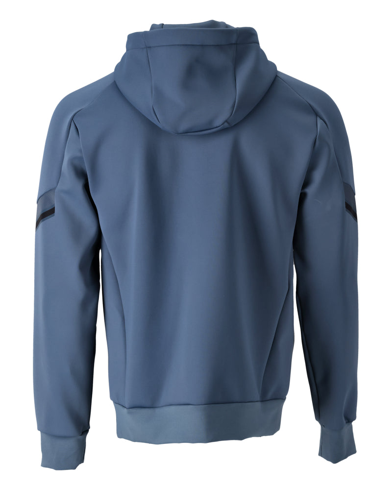 Mascot CUSTOMIZED  Fleece hoodie 22186 stone blue