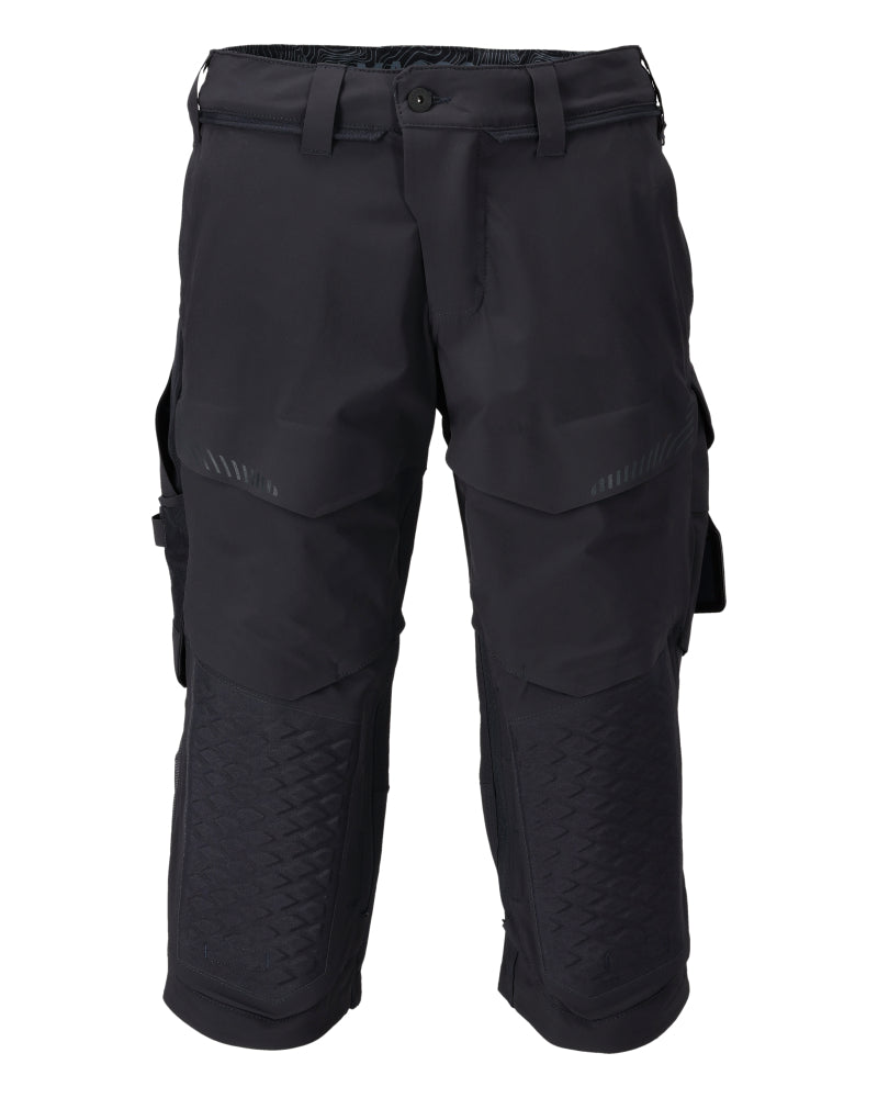 Mascot CUSTOMIZED  ¾ Length Trousers with kneepad pockets 22249 dark navy