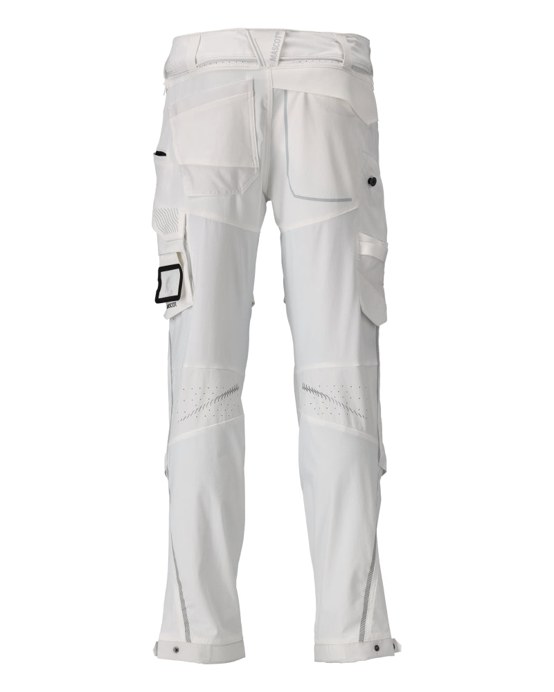 Mascotte PERSONNALISÉE Pantalon avec poches genouillères 22279 blanc