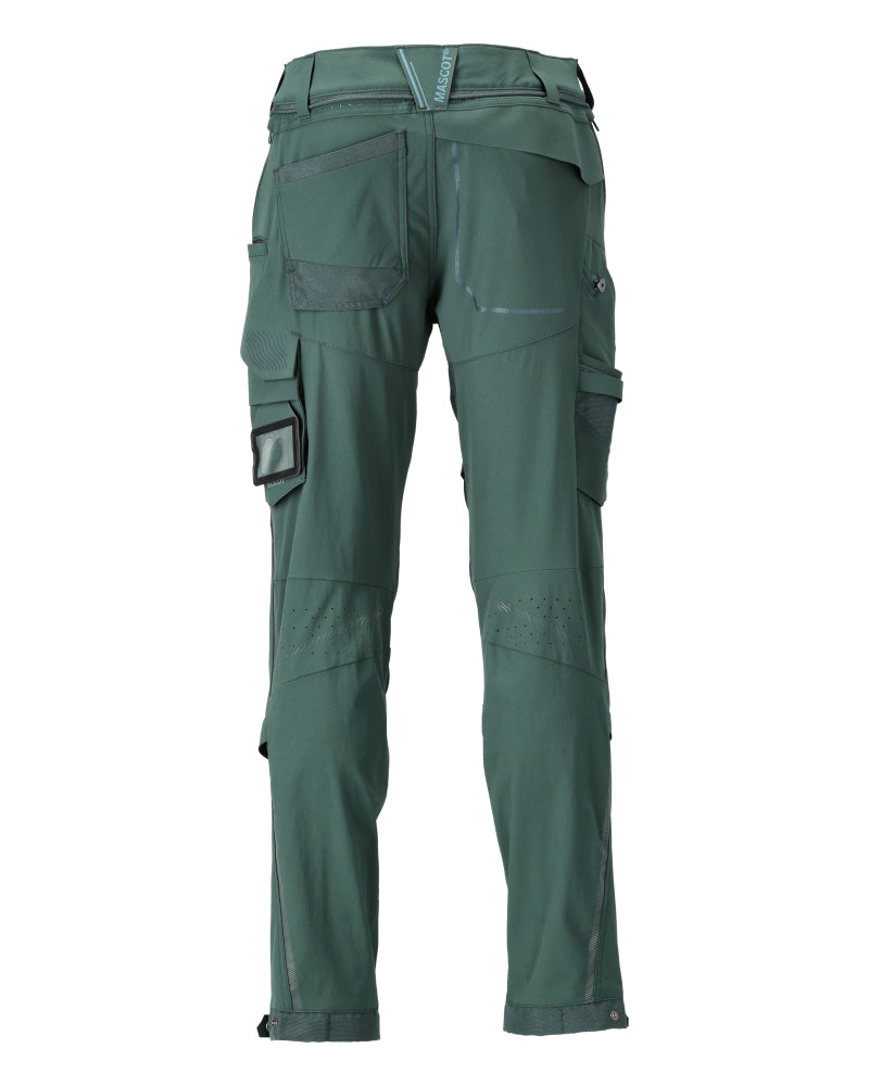 Mascotte PERSONNALISÉE Pantalon avec poches genouillères 22279 vert forêt