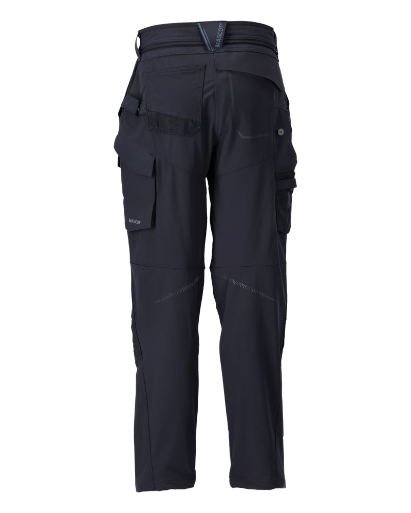 Mascotte PERSONNALISÉE Pantalon avec poches genouillères 22378 marine foncé