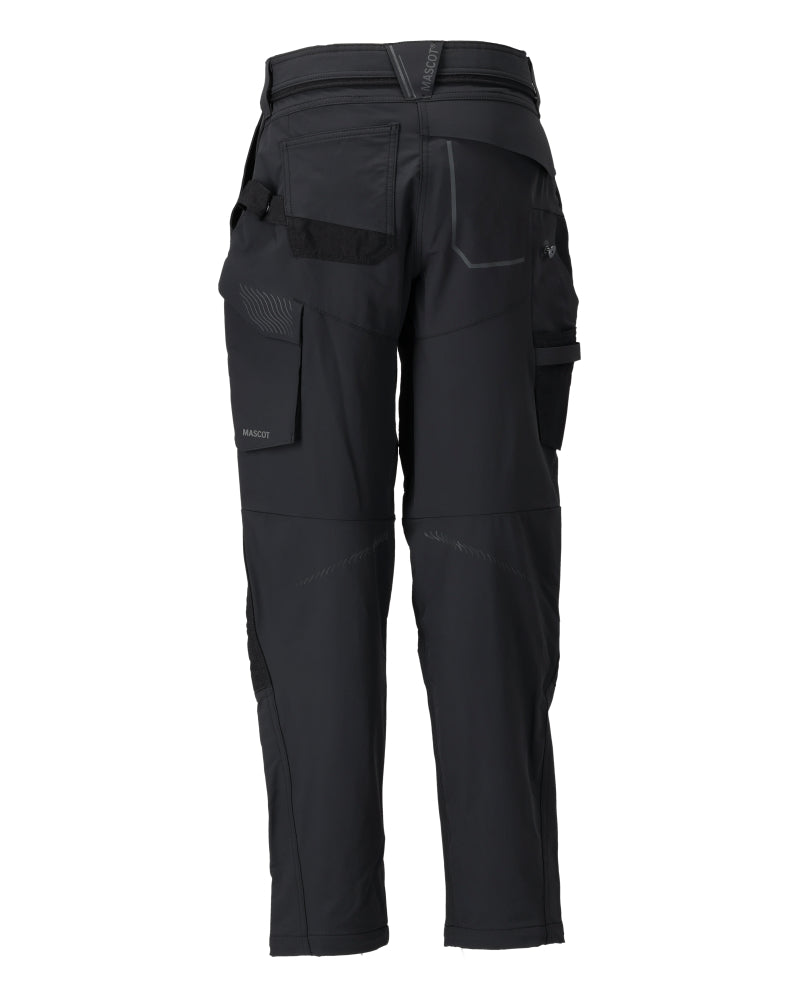 Mascotte PERSONNALISÉE Pantalon avec poches genouillères 22378 noir