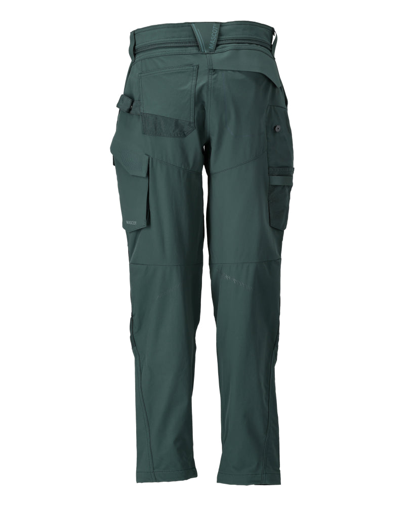 Mascotte PERSONNALISÉE Pantalon avec poches genouillères 22378 vert forêt