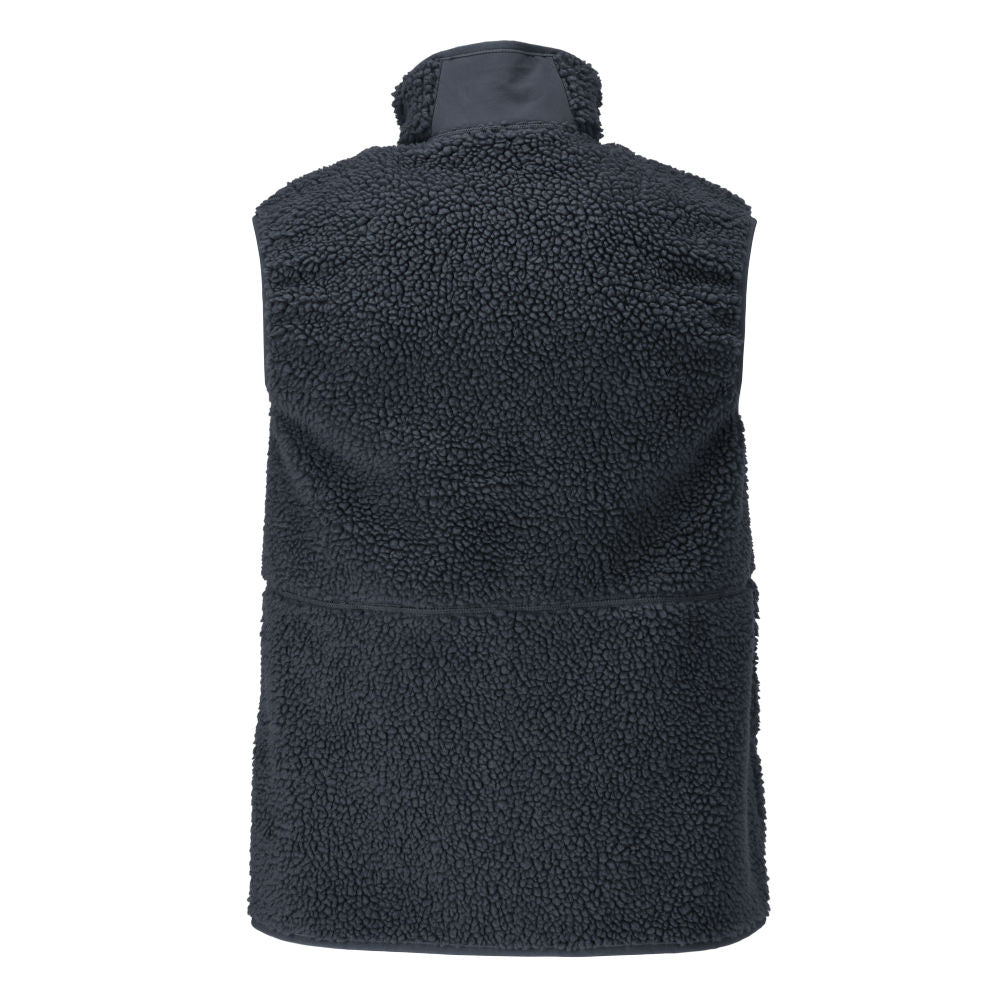 Mascot CUSTOMIZED  Pile gilet with zipper 22465 dark navy