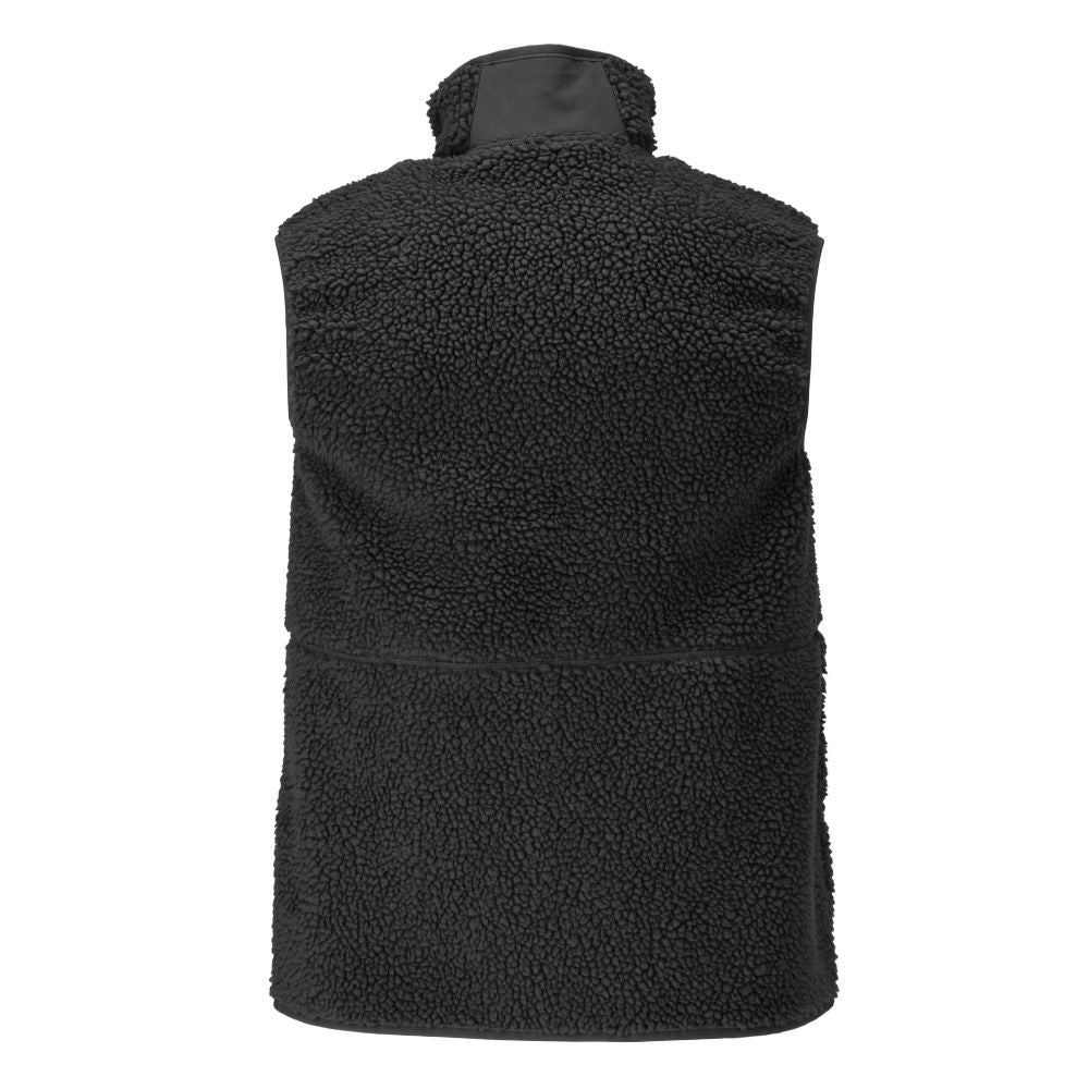 Mascot CUSTOMIZED  Pile gilet with zipper 22465 black