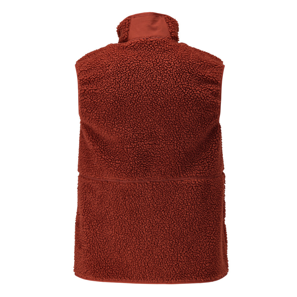 Mascot CUSTOMIZED  Pile gilet with zipper 22465 autumn red