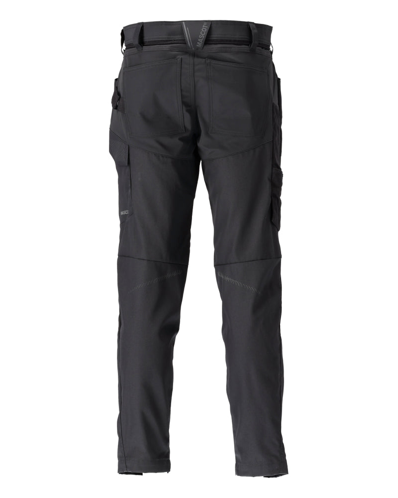 Mascot PERSONNALISÉ Pantalon avec poches genouillères 22479 noir