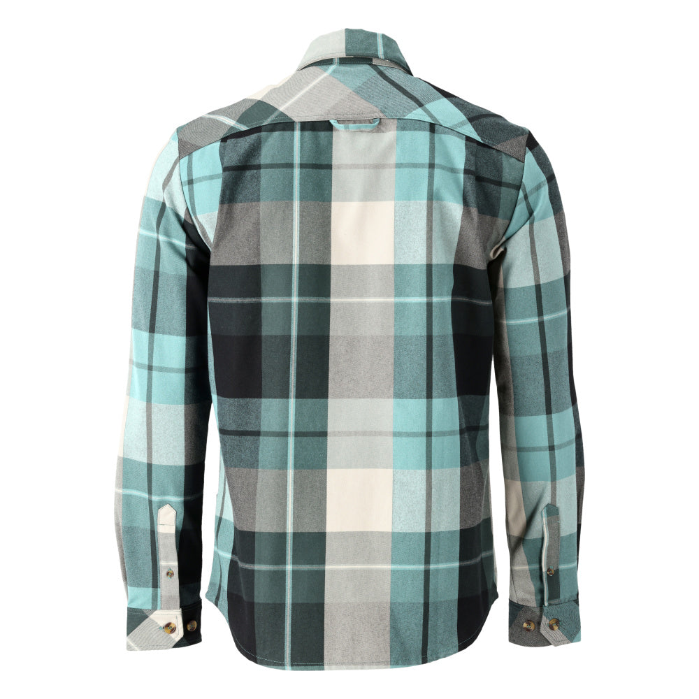 Mascot CUSTOMIZED  Flannel shirt 22904 forest green checked