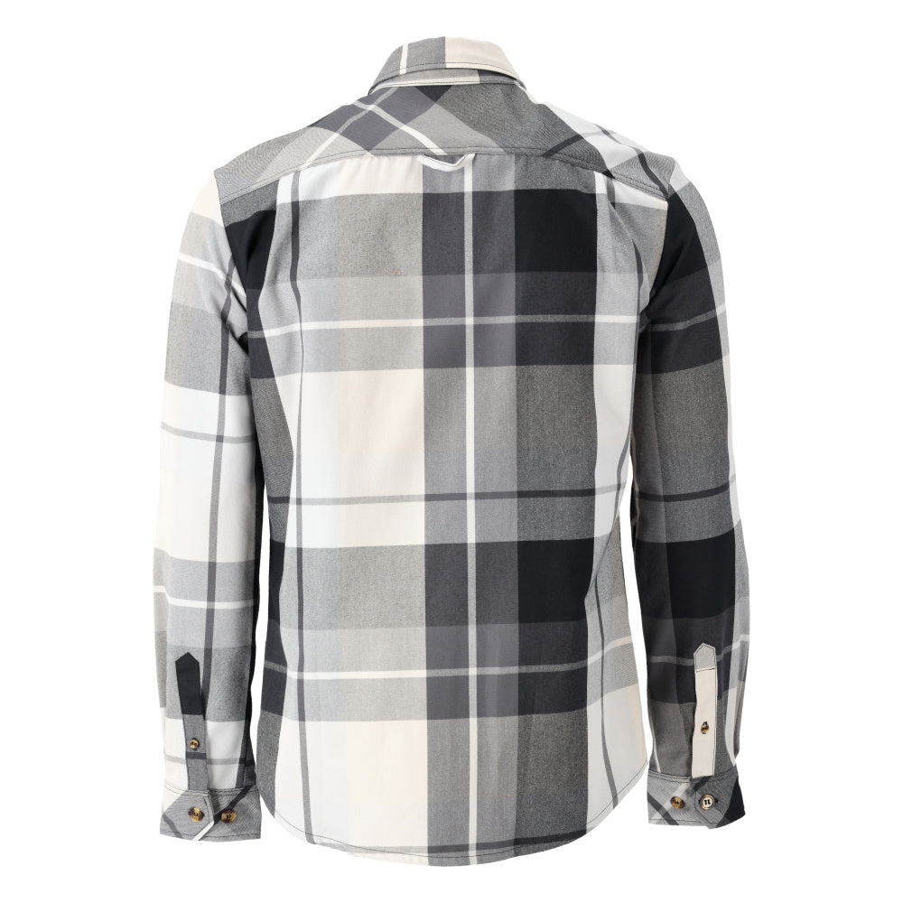 Mascot CUSTOMIZED  Flannel shirt 22904 stone grey checked