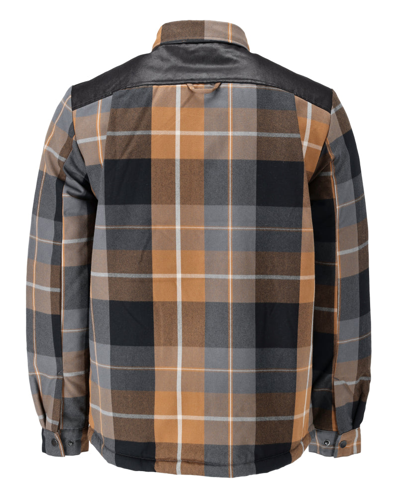 Mascot CUSTOMIZED  Flannel shirt with pile lining 23104 nut brown checked