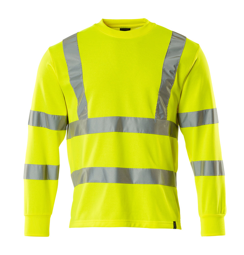 Mascot SAFE CLASSIC  Melita Sweatshirt 50106 hi-vis yellow