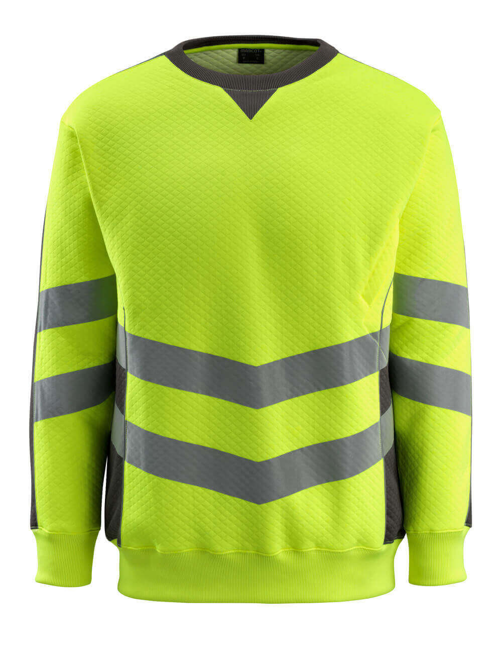 Mascot SAFE SUPREME  Wigton Sweatshirt 50126 hi-vis yellow/dark anthracite