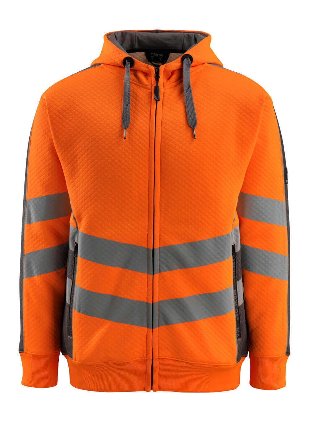 Mascot SAFE SUPREME  Corby Hoodie with zipper 50138 hi-vis orange/dark anthracite