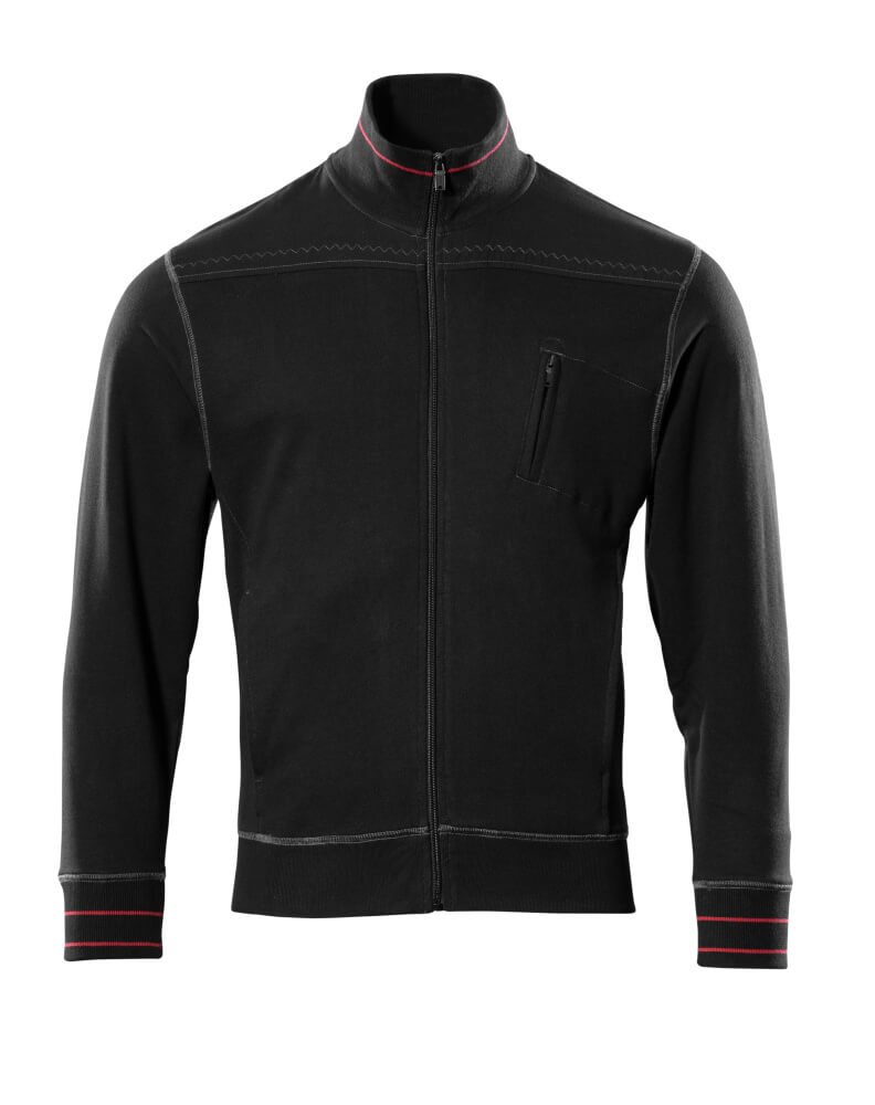 Mascot FRONTLINE  Chania Sweatshirt with zipper 50353 black