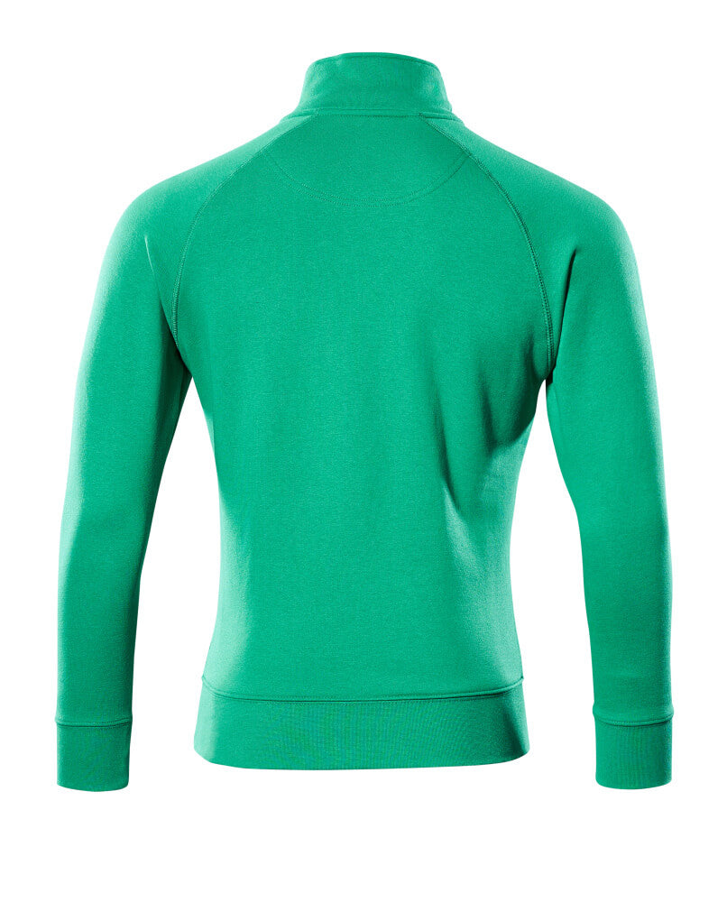 Mascot CROSSOVER  Nantes Sweatshirt with half zip 50611 grass green