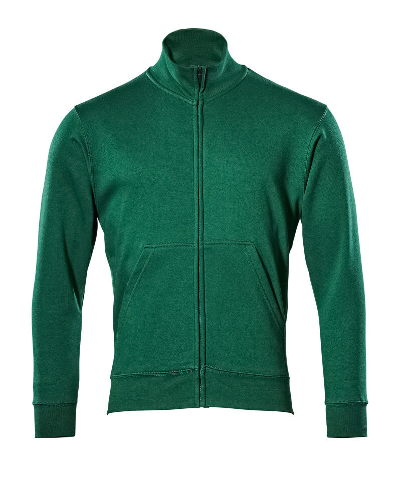 Mascot CROSSOVER  Lavit Sweatshirt with zipper 51591 green
