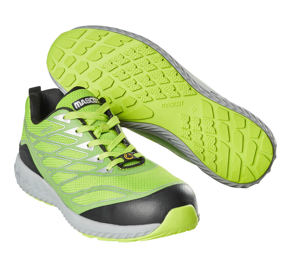 Mascot FOOTWEAR MOVE  Safety Shoe F0301 lime green/silver
