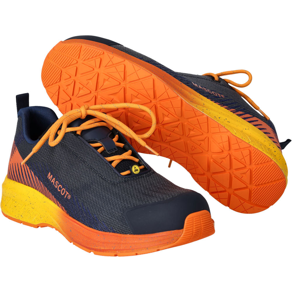 Mascot FOOTWEAR CUSTOMIZED  Safety Shoe F1600 dark navy/bright orange