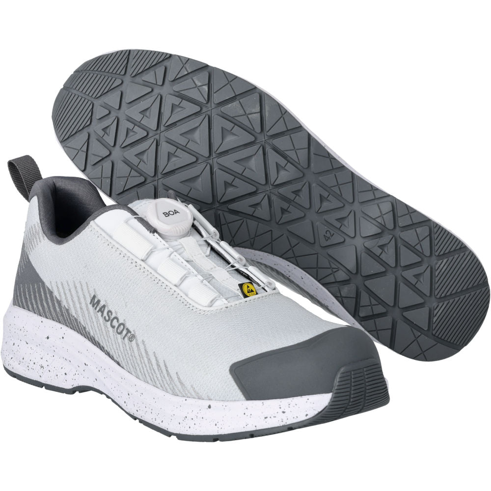 Mascot FOOTWEAR CUSTOMIZED  Safety Shoe F1601 white/stone grey