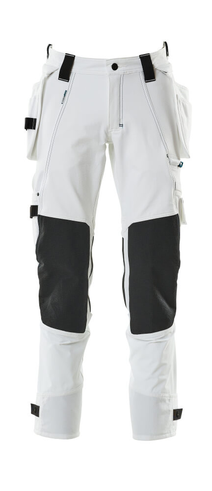 Mascot ADVANCED  Trousers with holster pockets 17031 white