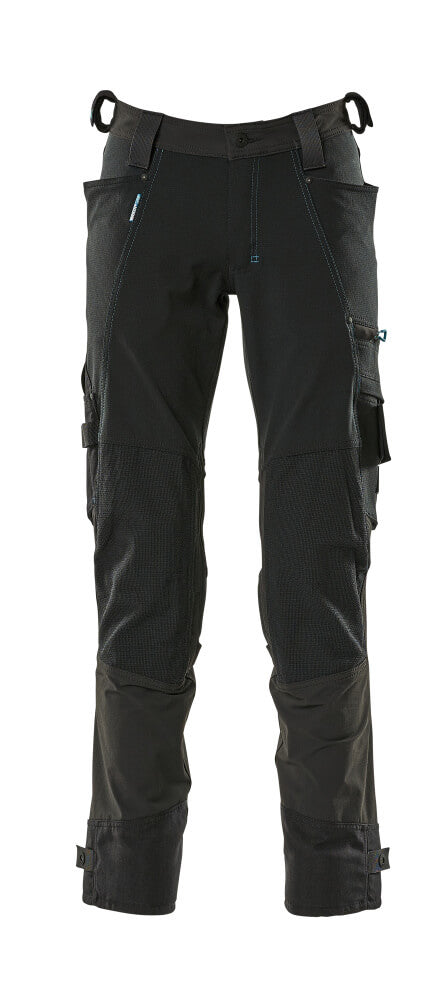 Mascot ADVANCED  Trousers with kneepad pockets 17079 black