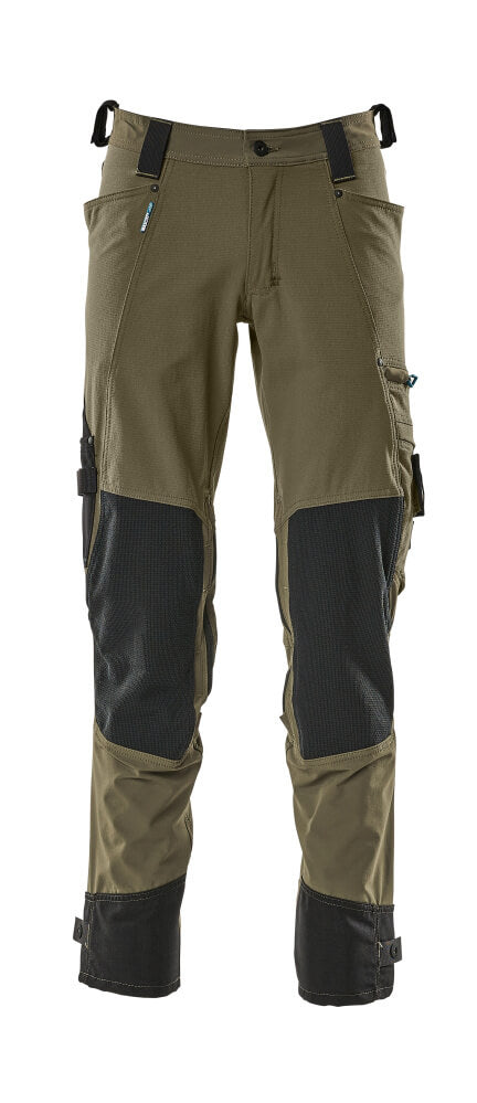 Mascot ADVANCED  Trousers with kneepad pockets 17079 moss green