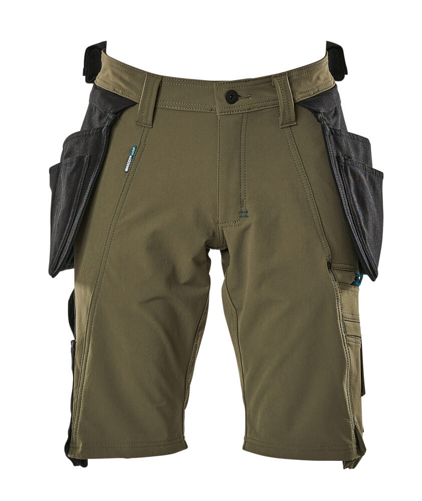 Mascot ADVANCED  Shorts with holster pockets 17149 moss green