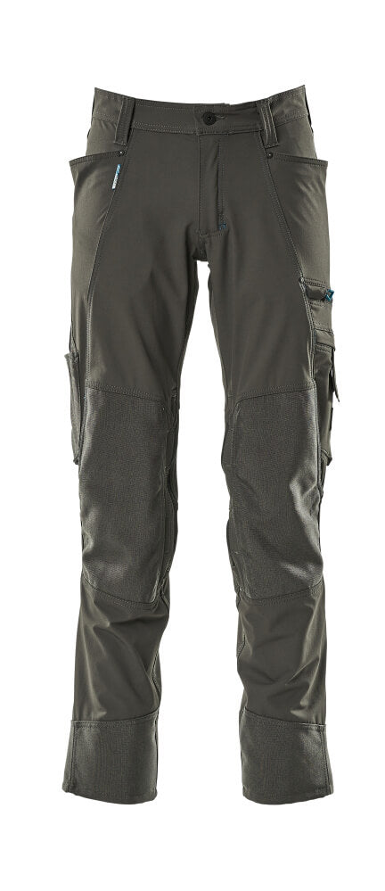 Mascot ADVANCED  Trousers with kneepad pockets 17179 dark anthracite