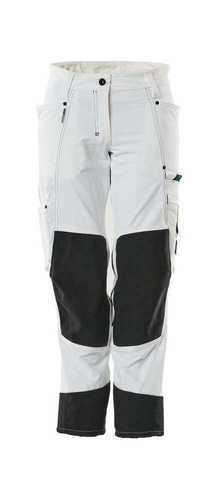 Mascot ADVANCED  Trousers with kneepad pockets 18378 white