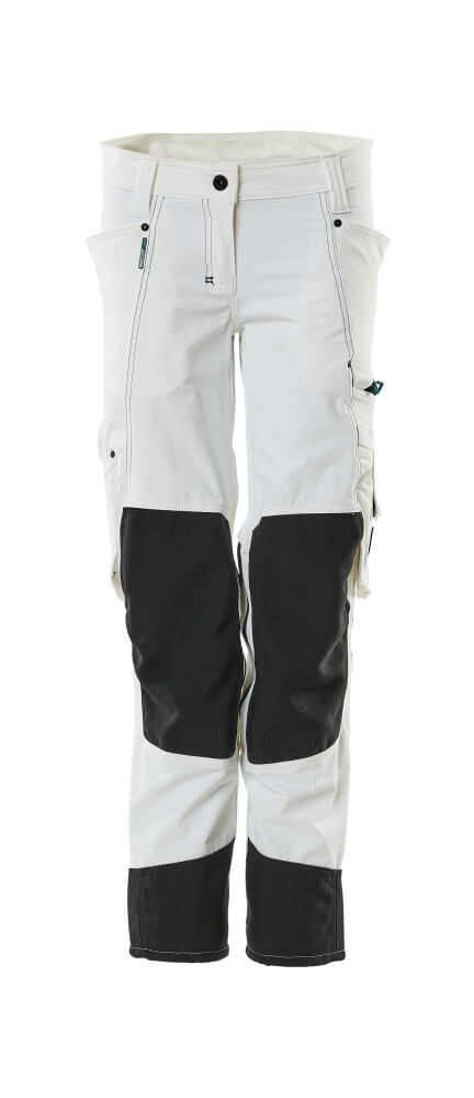 Mascot ADVANCED  Trousers with kneepad pockets 18388 white