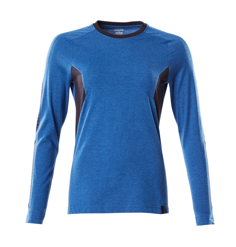 Mascot ACCELERATE  T-shirt, long-sleeved 18391 azure blue/dark navy