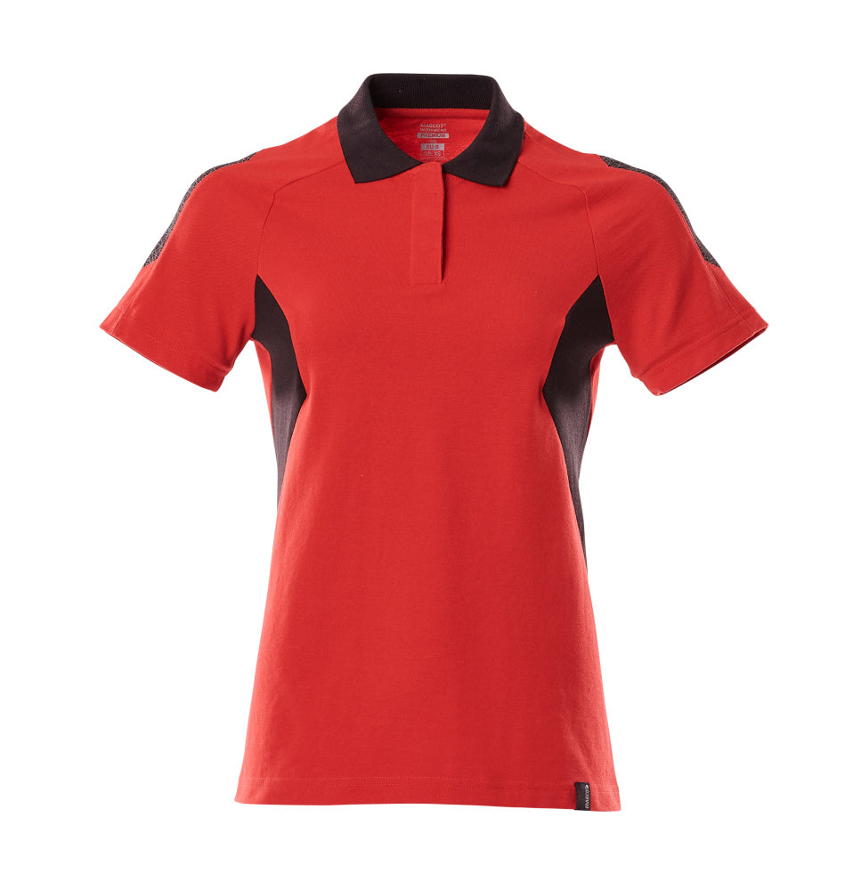 Mascot ACCELERATE  Polo shirt 18393 traffic red/black