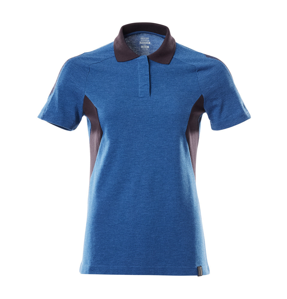 Mascot ACCELERATE  Polo shirt 18393 azure blue/dark navy