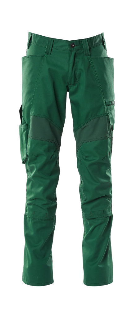 Mascot ACCELERATE Pantalon avec poches genouillères 18579 vert