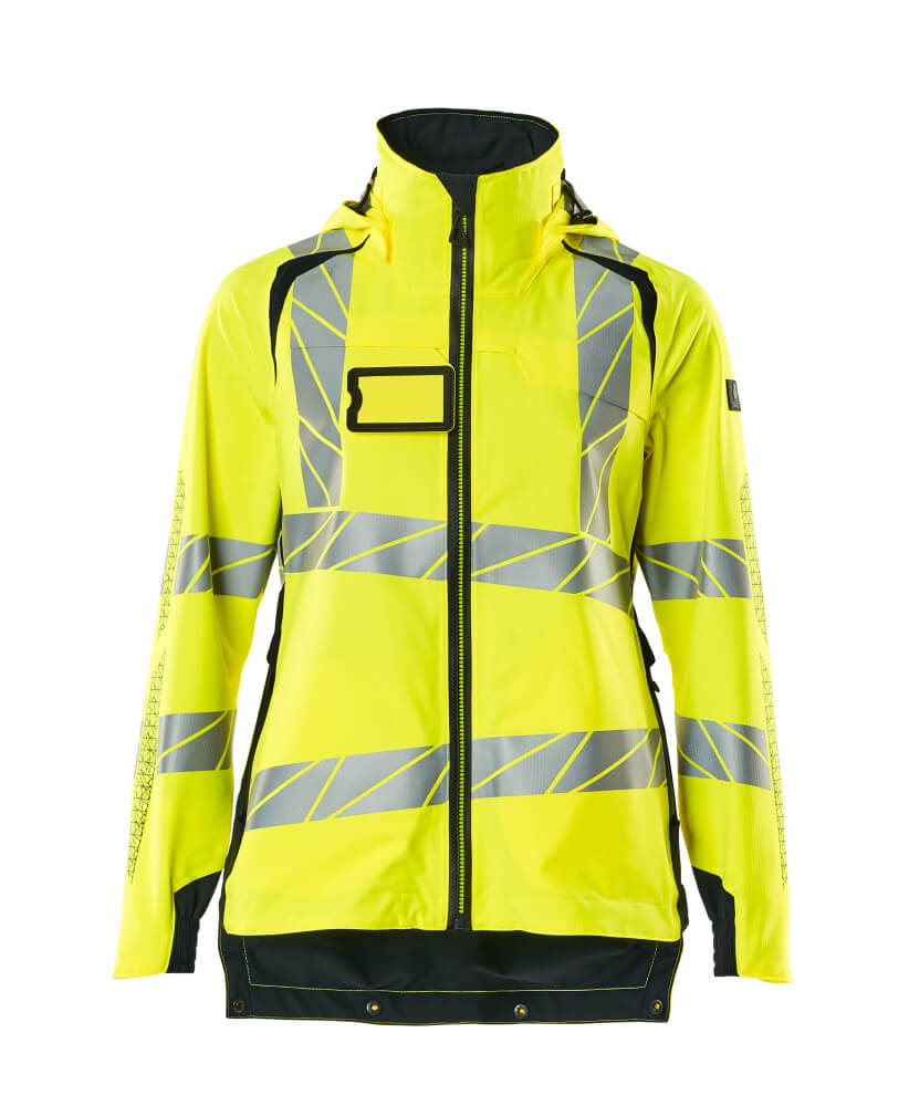 Mascot ACCELERATE SAFE  Outer Shell Jacket 19011 hi-vis yellow/dark navy