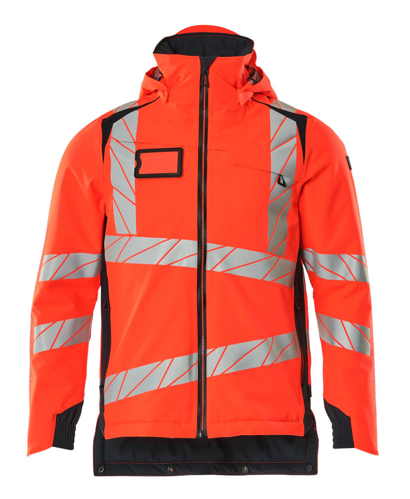 Mascot ACCELERATE SAFE  Winter Jacket 19035 hi-vis red/dark navy