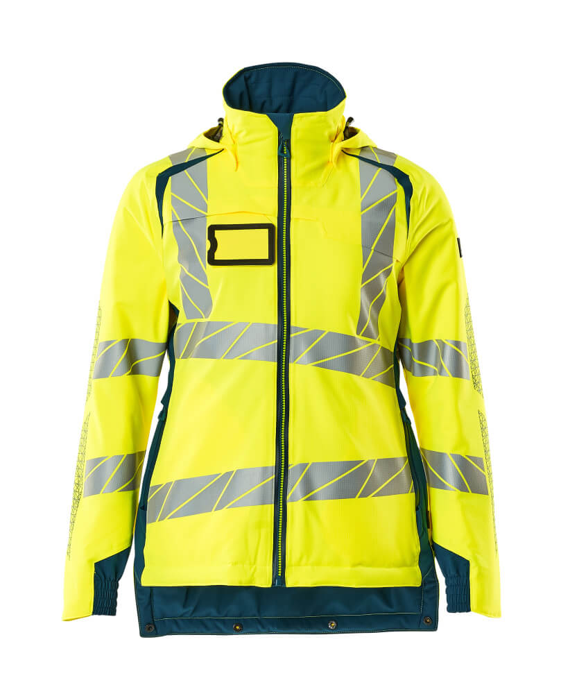 Mascot ACCELERATE SAFE  Winter Jacket 19045 hi-vis yellow/dark petroleum