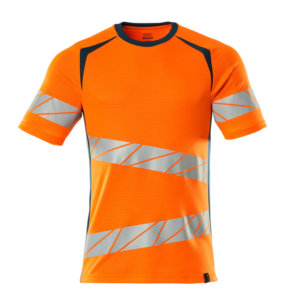 Mascot ACCELERATE SAFE  T-shirt 19082 hi-vis orange/dark petroleum