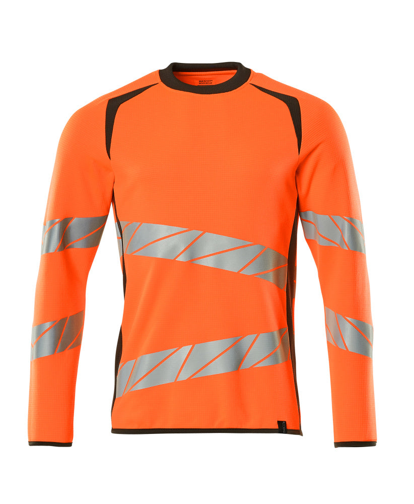 Mascot ACCELERATE SAFE  Sweatshirt 19084 hi-vis orange/dark anthracite