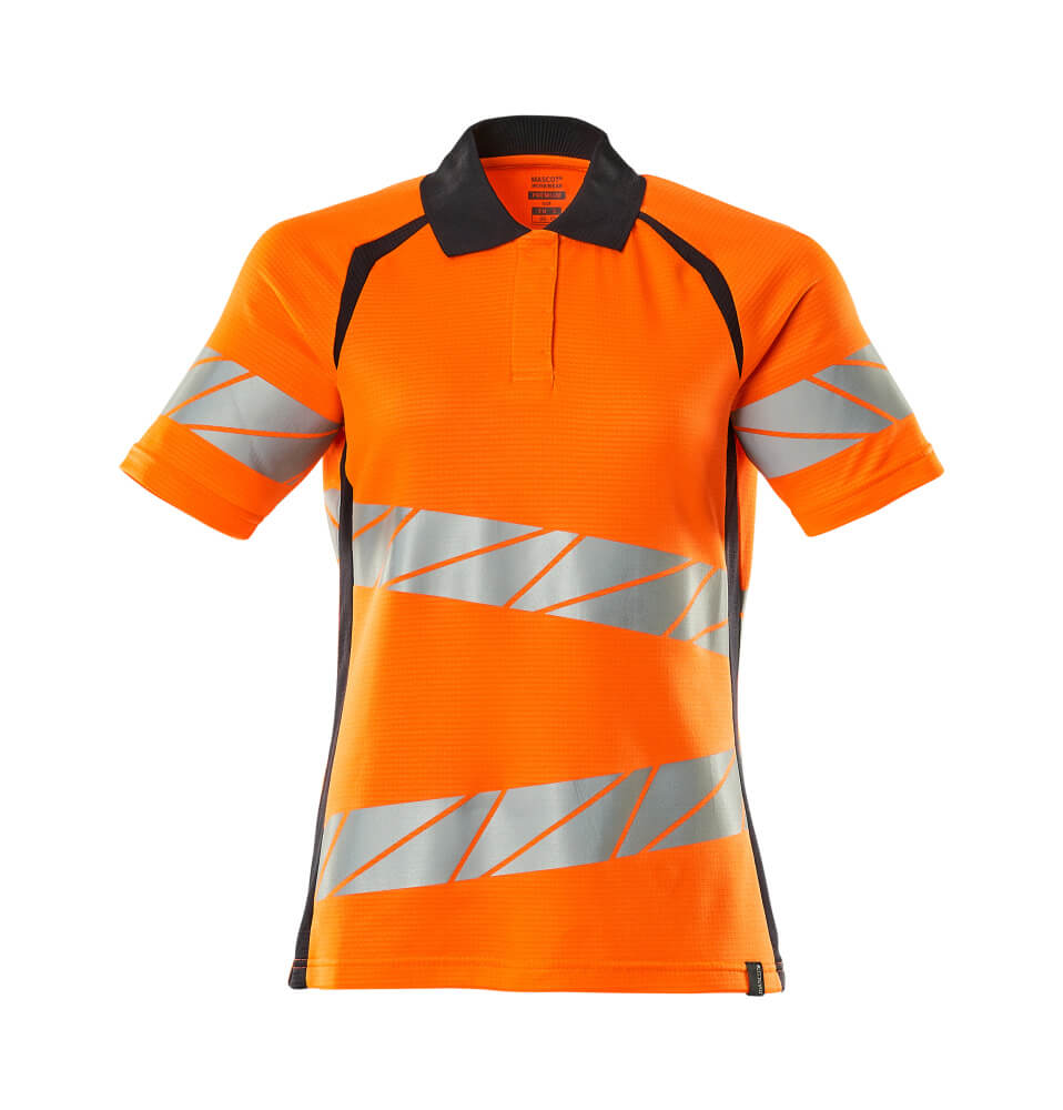 Mascot ACCELERATE SAFE  Polo shirt 19093 hi-vis orange/dark navy