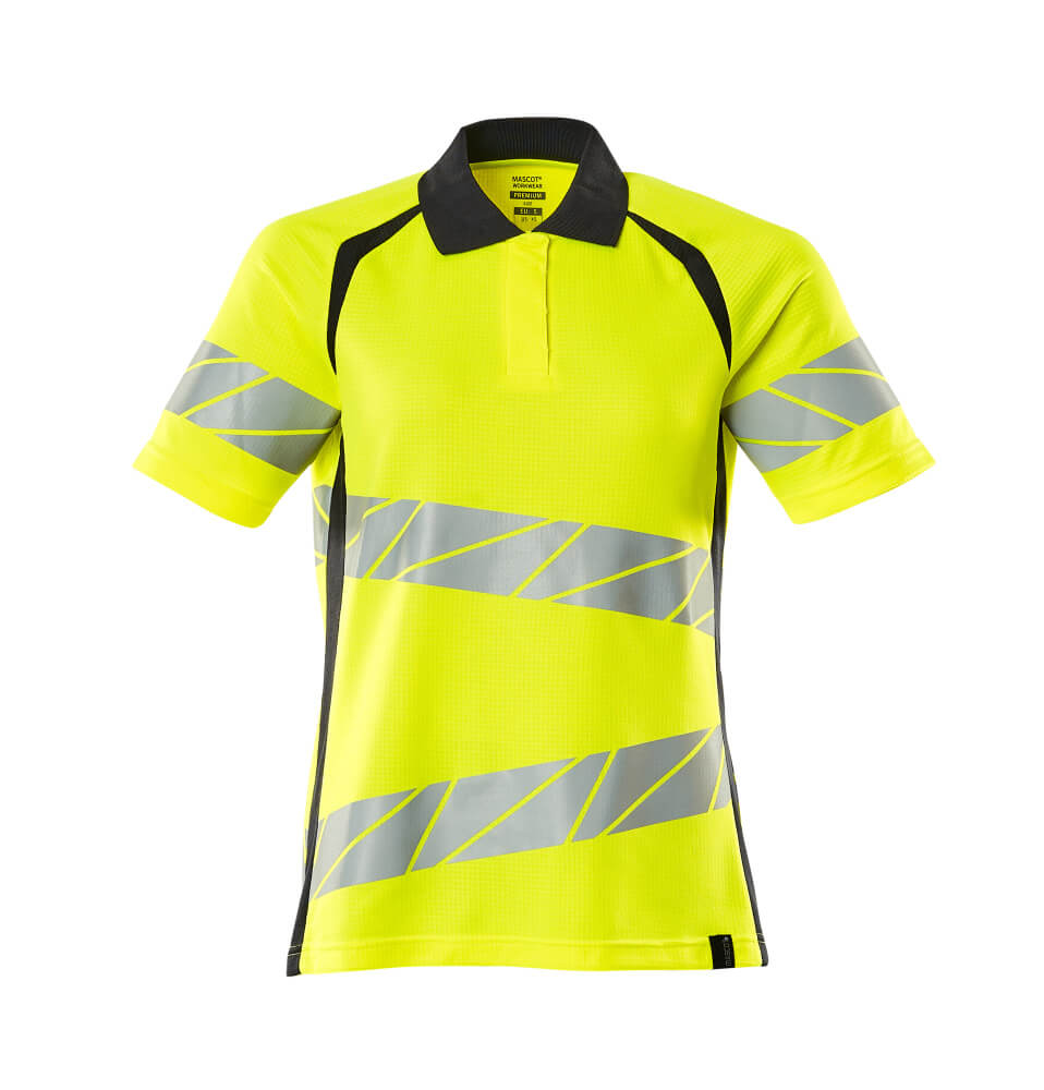 Mascot ACCELERATE SAFE  Polo shirt 19093 hi-vis yellow/dark navy