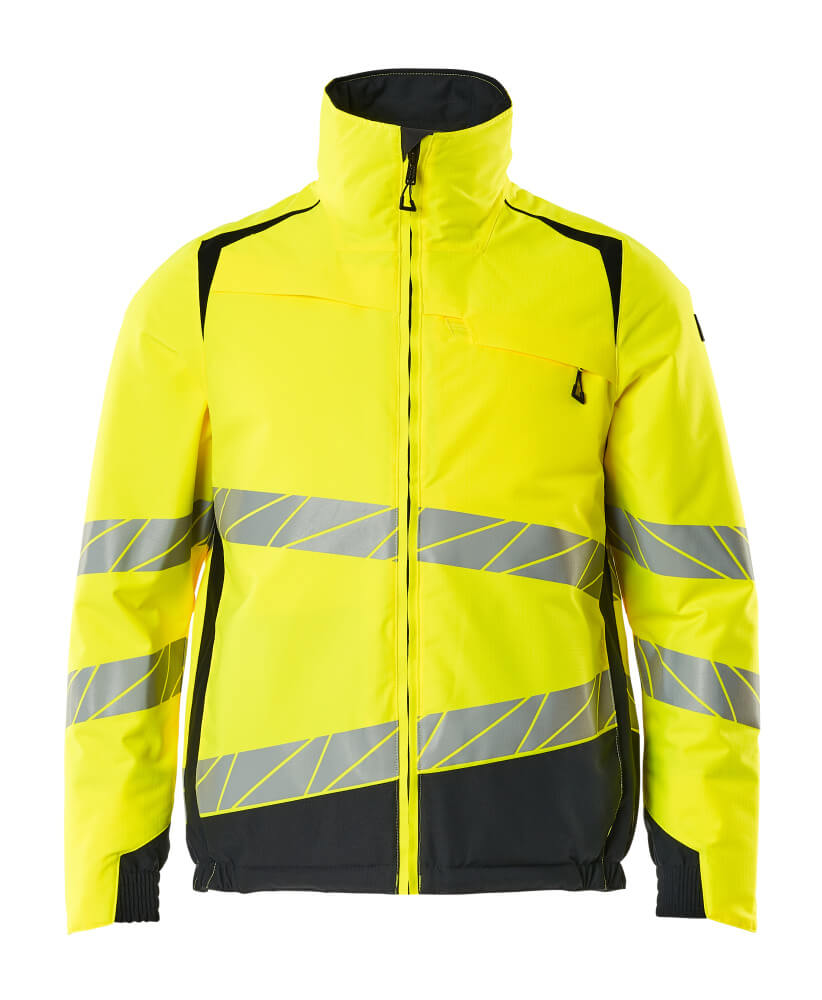 Mascot ACCELERATE SAFE  Winter Jacket 19435 hi-vis yellow/dark navy